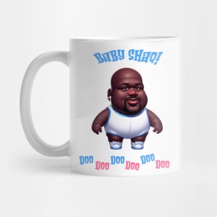 Baby Shaq Doo Doo Doo Doo Doo Doo Illustration Mug